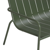 Temple &amp; Webster Otti Steel Garden Bench