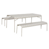 Temple &amp; Webster 4 Seater Otti Steel Outdoor Dining Set