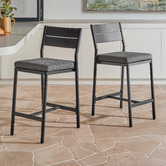 Temple &amp; Webster 68.5cm Kamari Outdoor Bar Stools