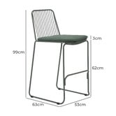 Temple &amp; Webster 65cm Nadi Bar Stools