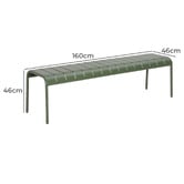 Temple &amp; Webster 4 Seater Otti Steel Outdoor Dining Set