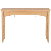 Temple &amp; Webster Willa 1 Drawer Ash Wood Console Table