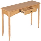 Temple &amp; Webster Willa 1 Drawer Ash Wood Console Table