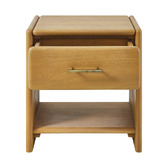 Temple &amp; Webster Joey Mango Wood Bedside Table