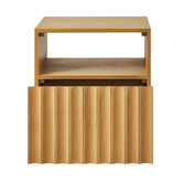 Temple &amp; Webster Mia Mango Wood Bedside Table