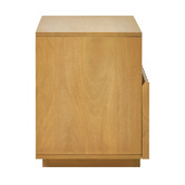 Temple &amp; Webster Mia Mango Wood Bedside Table