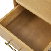 Temple &amp; Webster Joey Mango Wood Bedside Table