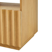 Temple &amp; Webster Mia Mango Wood Bedside Table