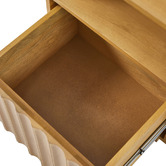 Temple &amp; Webster Mia Mango Wood Bedside Table
