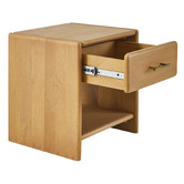 Temple &amp; Webster Joey Mango Wood Bedside Table