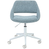 Temple &amp; Webster Emilia Boucle Office Chair