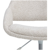 Temple &amp; Webster Emilia Boucle Office Chair