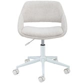 Temple &amp; Webster Emilia Boucle Office Chair