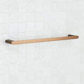 Temple &amp; Webster Clovelly 750mm Bronze Double Towel Rail