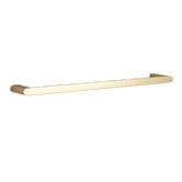 Temple &amp; Webster Clovelly 750mm Brushed Gold Double Towel Rail