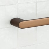 Temple &amp; Webster Clovelly 750mm Bronze Single Towel Rail