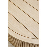 Temple &amp; Webster Como Eucalyptus Wood Outdoor Coffee Table