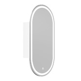 Temple &amp; Webster Soho 450mm Pill LED Mirrored Shaving Cabinet