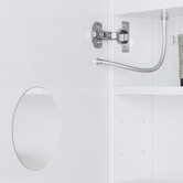 Temple &amp; Webster Soho 600mm Arch LED Mirrored Shaving Cabinet