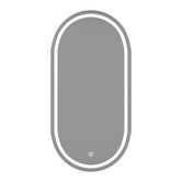 Temple &amp; Webster Soho 450mm Pill LED Mirrored Shaving Cabinet