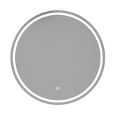 Temple &amp; Webster Soho 800mm Round LED Mirrored Shaving Cabinet