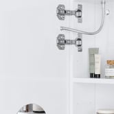 Temple &amp; Webster Soho 450mm Rectangular LED Mirrored Shaving Cabinet
