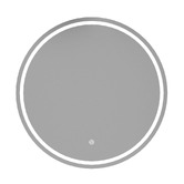 Temple &amp; Webster Soho 800mm Round LED Mirrored Shaving Cabinet