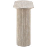 Temple &amp; Webster Tilly Travertine-Look Console Table