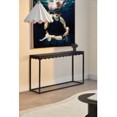 Temple &amp; Webster Bonnie Wavy Console Table