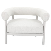 Temple &amp; Webster Palmira Boucl&eacute; Outdoor Armchair