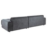 Temple &amp; Webster Quinn 4 Seater Upholstered Sofa with Reversible Chaise