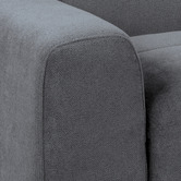 Temple &amp; Webster Quinn 4 Seater Upholstered Sofa with Reversible Chaise