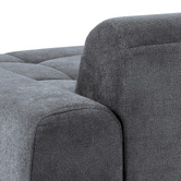 Temple &amp; Webster Quinn 4 Seater Upholstered Sofa with Reversible Chaise