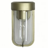 Temple &amp; Webster Bronte Aluminium Outdoor Wall Light
