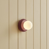 Temple &amp; Webster Merlot Howie Wall Light
