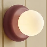Temple &amp; Webster Merlot Howie Wall Light
