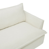 Temple &amp; Webster Softy 4 Seater Premium Slipcover Sofa