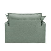 Temple &amp; Webster Softy Premium Oversized SIipcover Armchair