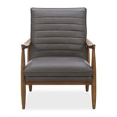 Temple &amp; Webster Aldric Genuine Leather Armchair