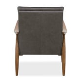 Temple &amp; Webster Aldric Genuine Leather Armchair