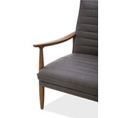 Temple &amp; Webster Aldric Genuine Leather Armchair