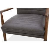 Temple &amp; Webster Aldric Genuine Leather Armchair