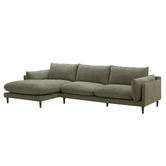 Temple &amp; Webster Terry 3 Seater Sofa with Chaise