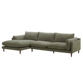 Temple &amp; Webster Terry 4 Seater Sofa with Chaise