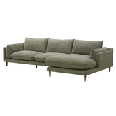 Temple &amp; Webster Terry 3 Seater Sofa with Chaise