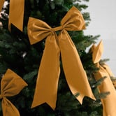 Temple &amp; Webster Large Velvet Bow Christmas Tree Clips