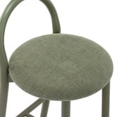 Temple &amp; Webster 65.5cm Lottie Arched Solid Beech Wood Bar Stool