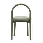 Temple &amp; Webster Lottie Arched Solid Beech Wood Dining Chairs