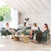 Temple &amp; Webster 5 Seater Avoca Outdoor Lounge Set