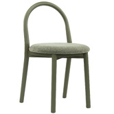 Temple &amp; Webster Lottie Arched Solid Beech Wood Dining Chairs